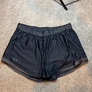 Under Armour Black Performance Shorts